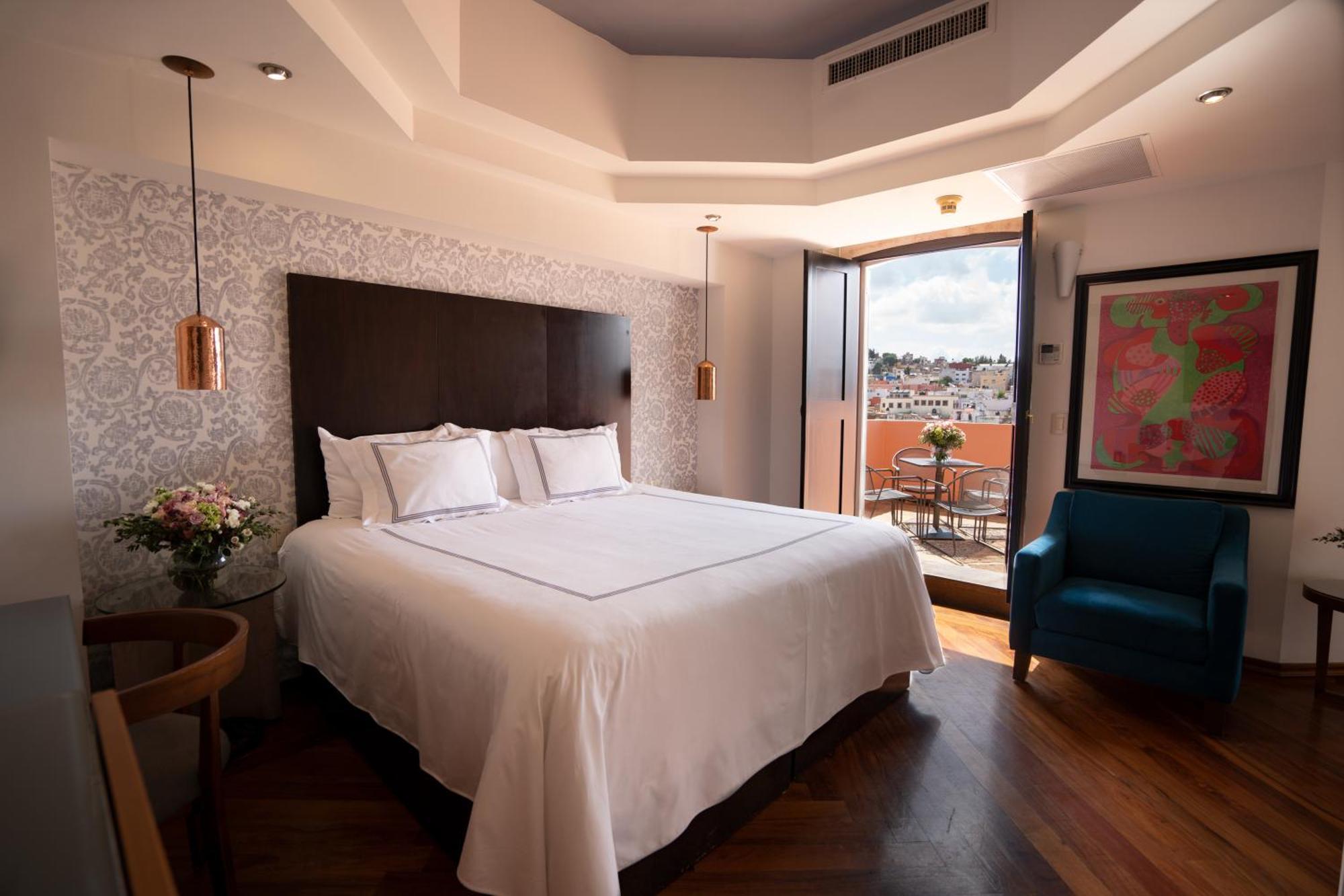 Santa Rita Hotel Del Arte Zacatecas Bagian luar foto